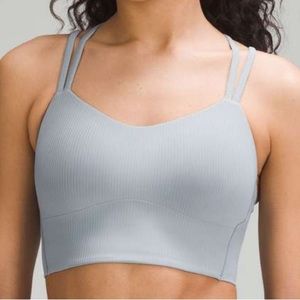 Lululemon Like A Cloud Ribbed Longline Bra B/C cup